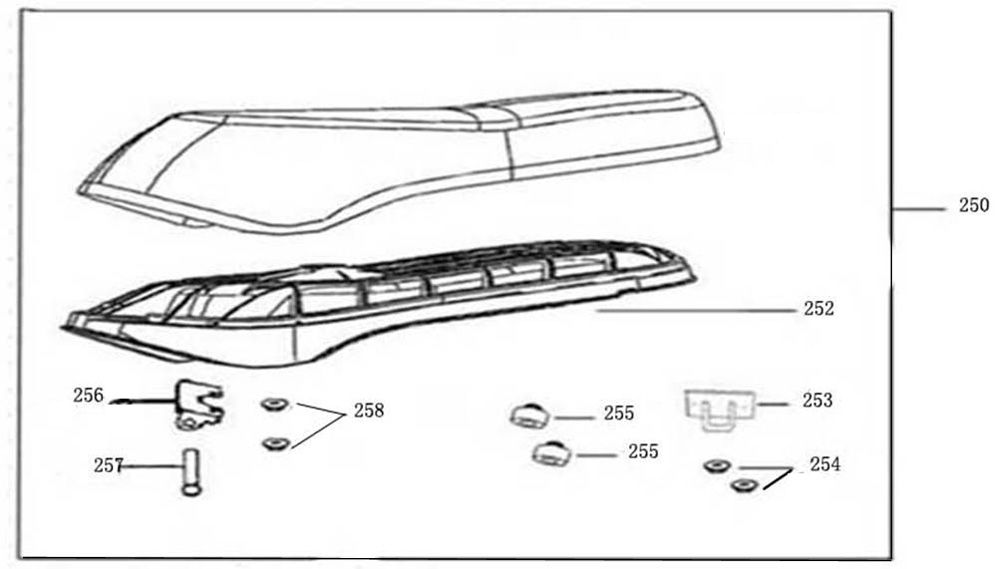 Saddle China R8 dark blue