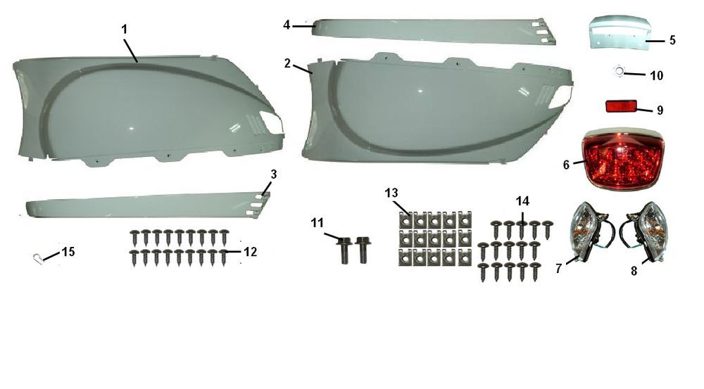 Side cover Edwards Tomorrow VX50S 4-stroke