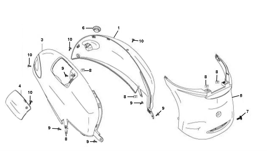 Side Screen Rover Fun 4-Stroke