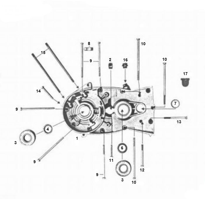 Zundapp Carter Links 4 accelerate old type