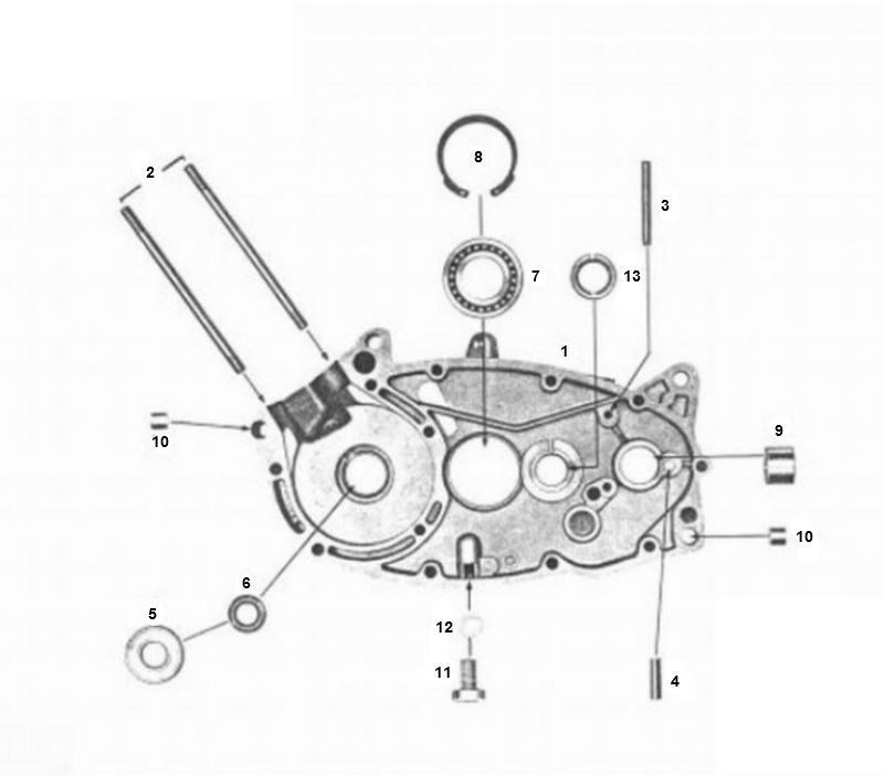 Zundapp Carter Right 4 accelerate old type