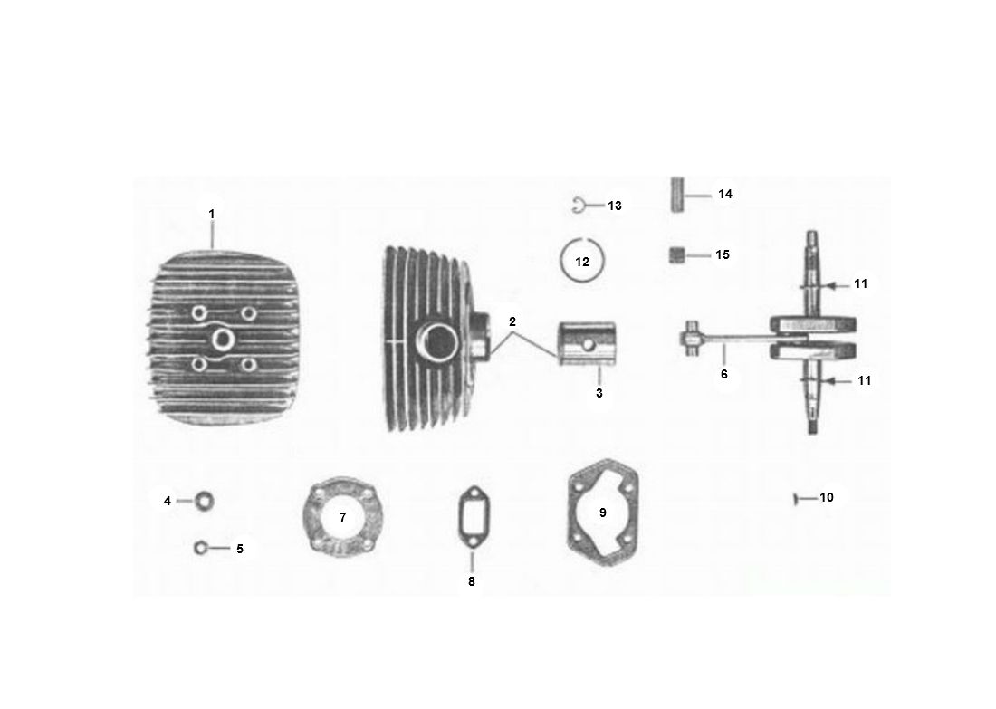 Zundapp Cylinder 4 accelerate old type
