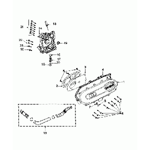 Crankcase Cover Peugeot Tweet Evo Euro4