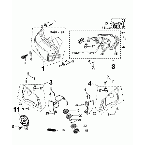 Lighting Peugeot Tweet Evo Euro4
