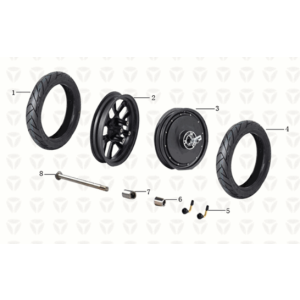 Wheel ASSY Yadea T9L