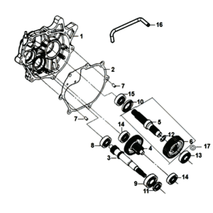 Sym Jet 14 125I E4 drive shafts