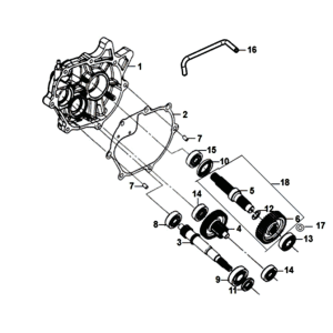 Sym Symphony ST 125I E4 drive shafts