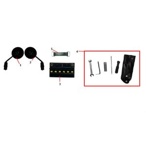 Battery- Mirrors Riva Sport VX50S 4-stroke