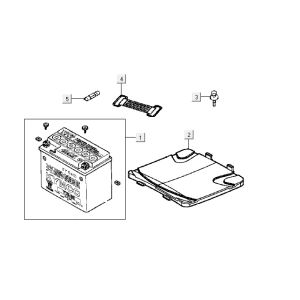 Battery Kymco Yup 2t ac blue
