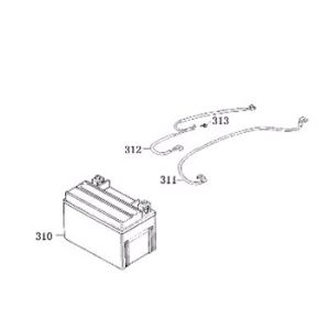 Battery Neco Borsalino Oro matte cream