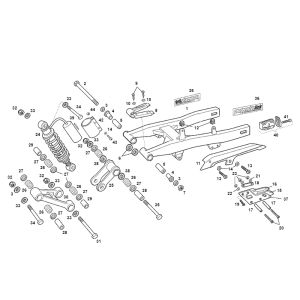 Swingarm Derbi Senda SM DRD - O.M.
