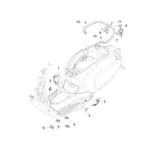 Vespa Elettrica 2018-2019 Rear Carrier