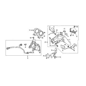 Taillight- Mudguard Sym Jet Euro-X 2-stroke
