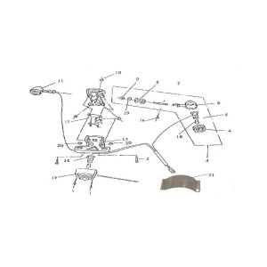 Tail light China Retro 125cc