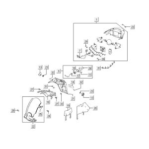 Rear Light Kymco People S 300i