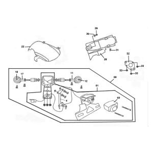 Rear Light Rover Classic 4-stroke