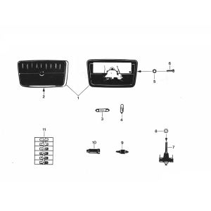 Rear light Zundapp GTS 50 529-024 to 029