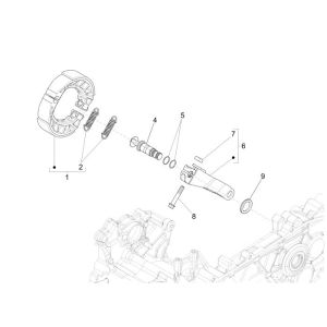 Rear Brake Vespa Sprint 2-Stroke