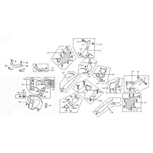 Front front/cap parts China Grande Retro GT2 cream