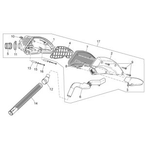 Airbox I Aprilia SR 50 H2O ie+carb 2004-2009