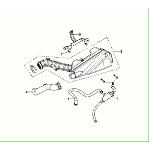 Sym Fiddle ll Euro 5 air filter
