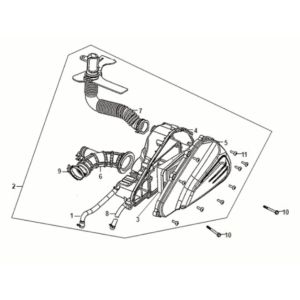 Luchtfilter Sym Jet 14 50i Euro 5