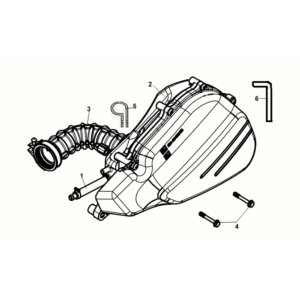 Air cleaner Sym Symphony ST 50 E5