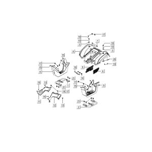 Luggage Box Kymco MXU 50