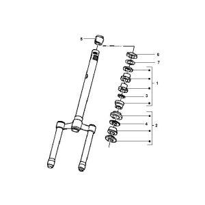 Gilera Runner 98-2005 2-stroke headset