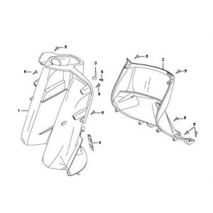 Leg Shield Baotian Speedy 4-stroke