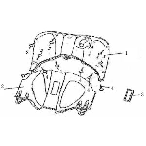 Legshield Turbho RG50 orange