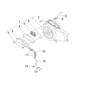 SLS Filter Piaggio New Fly 4-stroke 2-valve