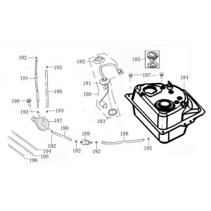 Gas tank Agm Veterano