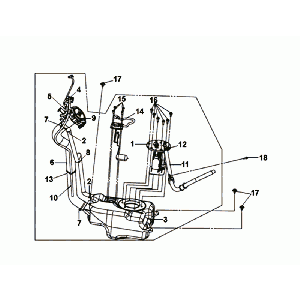 Fuel tank Fuel float Sym Mio 50I