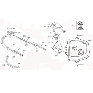 Gas tank China VX-S /Riva Sport