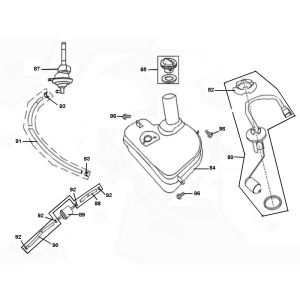 Fuel tank Neco Borsalino Uno 4-stroke