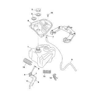 Fuel tank Yamaha Neo's 2-stroke (until 2003)