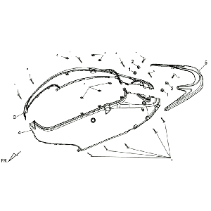 Plating Sym Allo (GY7450U GY010U) matt gray gray