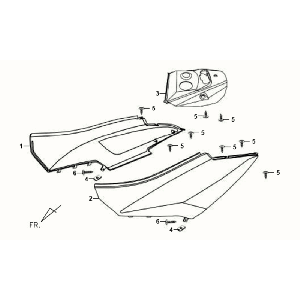 Plating Sym Orbit Silvery S880S