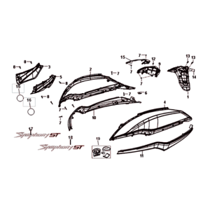 Sym Symphony ST 200I Black/Silver Plating (BK-001C/S-882S)