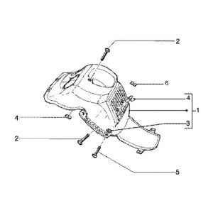 Inner fender Gilera Runner 180cc FXR 2-stroke