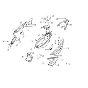 buddy box AGILITY 16+ 4T 125 Matte Metallic Light Blue