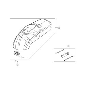 Seat Kymco Like 4-stroke