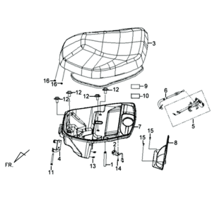 Seat Seat Sym XPRO 50 E4