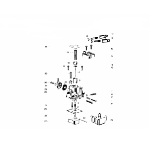 Carburetor Bing 15MM Zundapp GTS 50 529-026, 028, 029