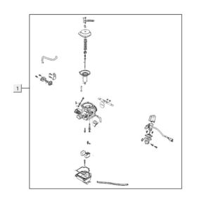 Carburetor Kymco People One 125i