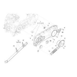 Piaggio NRG Power 50 2-stroke LC Euro 4 cartel cover