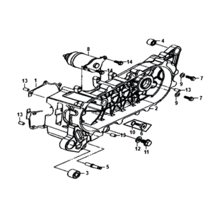 Cartel member Sym Fiddle II euro4 (WH-006) White
