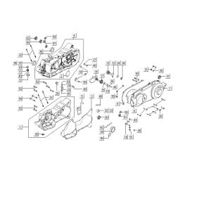 Crankcase Kymco MXU 150