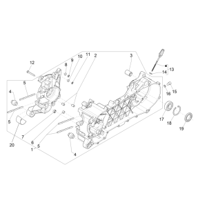 Carter Piaggio NRG Power 50 2-stroke LC Euro 4